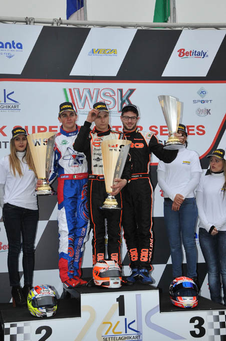 KZ2 podium Stan Pex wint KZ2